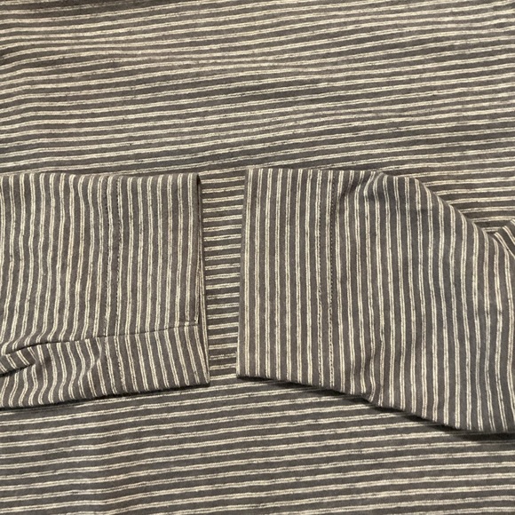 Johnnie O Hangin’ Out Men’s Pullover Gray Striped Quarter Zip - Picture 8 of 11